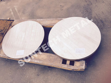 Chiny Cladding Plate  SB265 Gr.1 Titanium / Carbon Steel Clad Tubesheet dostawca