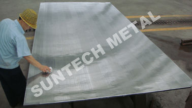 Chiny Stainless Steel SA240 405 / SA516 Gr.60N Clad Plate for Oil Refinery dostawca