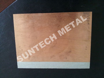 Chiny C1020 / A1050 Aluminum Copper Clad Plate , Explosion Cladded Plate dostawca