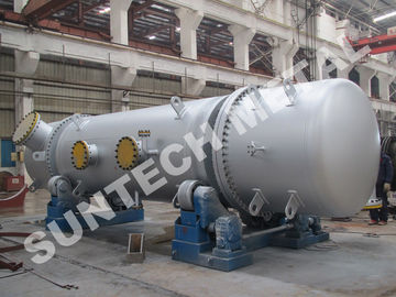 Chiny Stainless Steel 316L Double Tube Sheet Heat Exchanger 25 Tons Weight dostawca