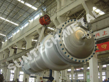 Chiny 150 sqm Double Tube Shell And Tube Type Heat Exchanger 7 Tons Weight dostawca