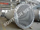 Titanium Gr.2 Cooler / Shell Tube Heat Exchanger for Paper and Pulping Industry dostawca