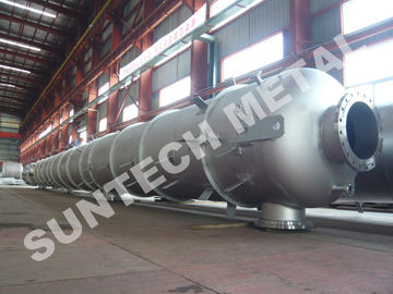 Chiny Nickel Alloy N10276 Distillation Tower 32 tons Weight 100000L Volume fabryka