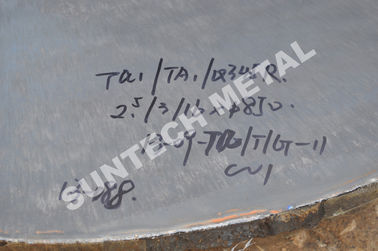 Chiny Zirconium Tantalum Clad Plate Ta1 / SB265 Gr.1 / Q345R for Acid Corrosion Resistance dystrybutor