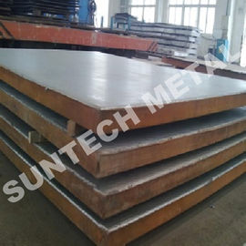 Chiny Explosin Bonded Clad Plate B265 Gr2 / A516 Gr 70 Titanium / Steel Clad Square Plate dostawca