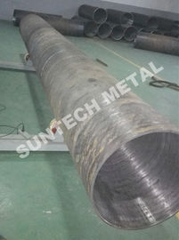 Chiny UNS N04400 Nickle Alloy and Carbon Steel Clad Pipe For Chemical Process Equipment dostawca