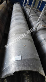 UNS N04400 Nickle Alloy and Carbon Steel Clad Pipe For Chemical Process Equipment dostawca