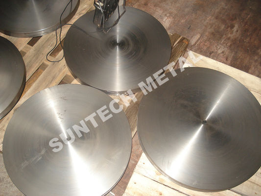 Heat Exchanger Equipment Bimetal Titanium Carbon Steel Clad Tube Sheet